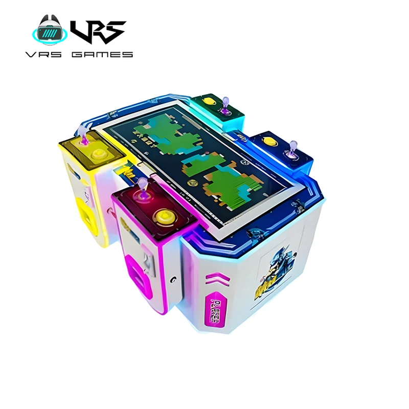 Children 2 Player Arcade Coin Pusher Lottery Ticket Redemption Games Machine for Amusement