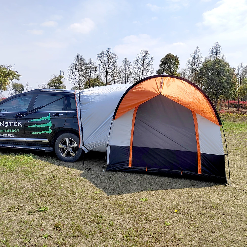 Outdoor Gear Car Rear Extension Tent Car tailgate back door Pop-Up Camping Tent With Canopy and Anti-Mosquito