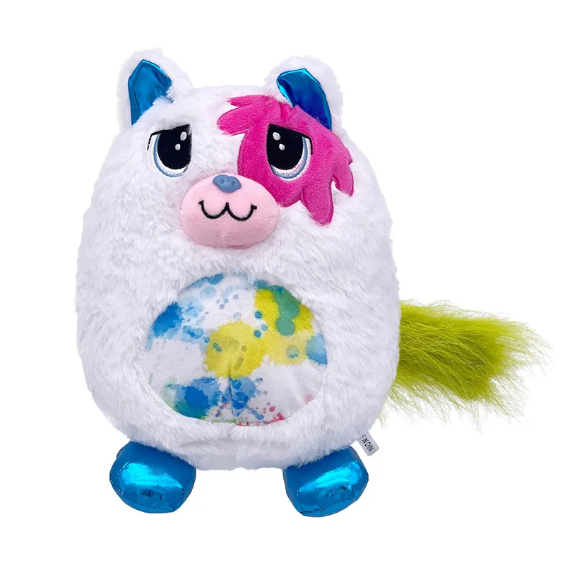 Cross-Border New Warped Tail Cat Plush Doll Animal Wholesale Toys Plastic Cat Pendant Doll Gift