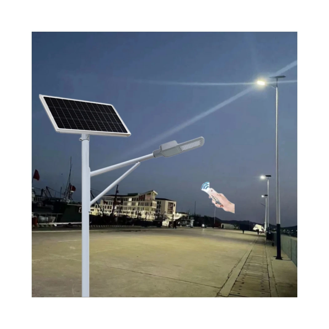 Outdoor Solar Street Lamp 30W 60W 120watt LED Solar Powered Street Light
