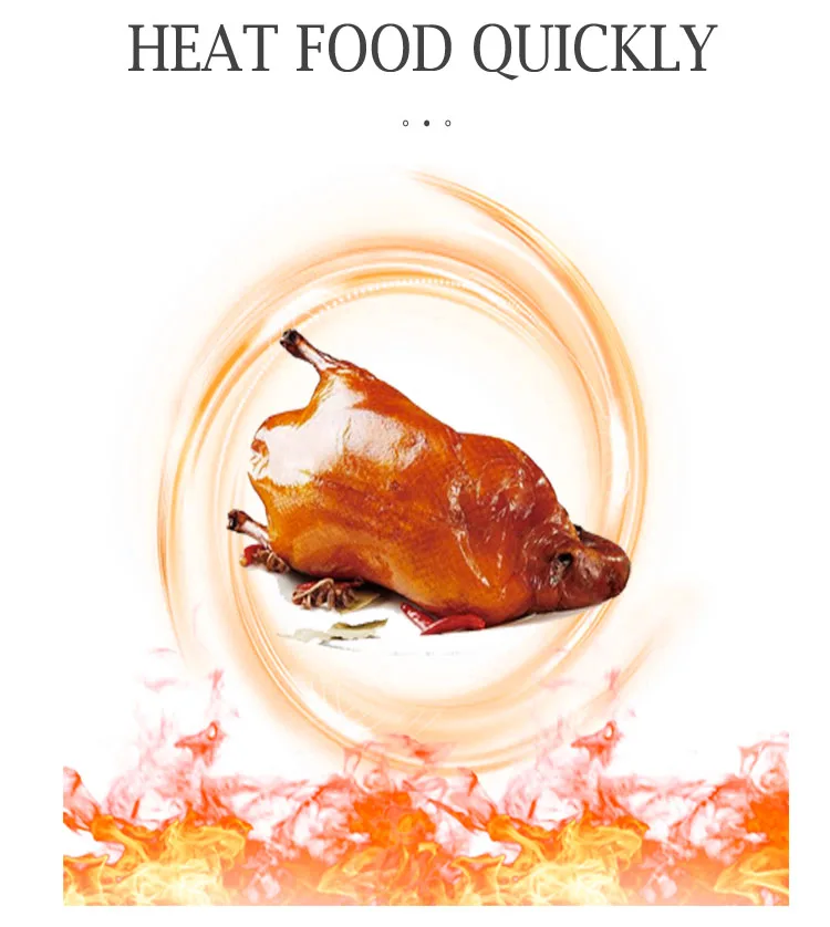 3 in 1 commercial High-efficiency heating unfreeze microwave oven with hot plate