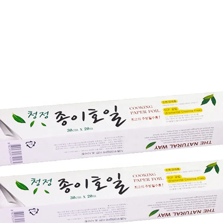 Wholesale White Korean Newspaper Barbecue Baking Paper Food Grade Silicon Baking Paper Roll