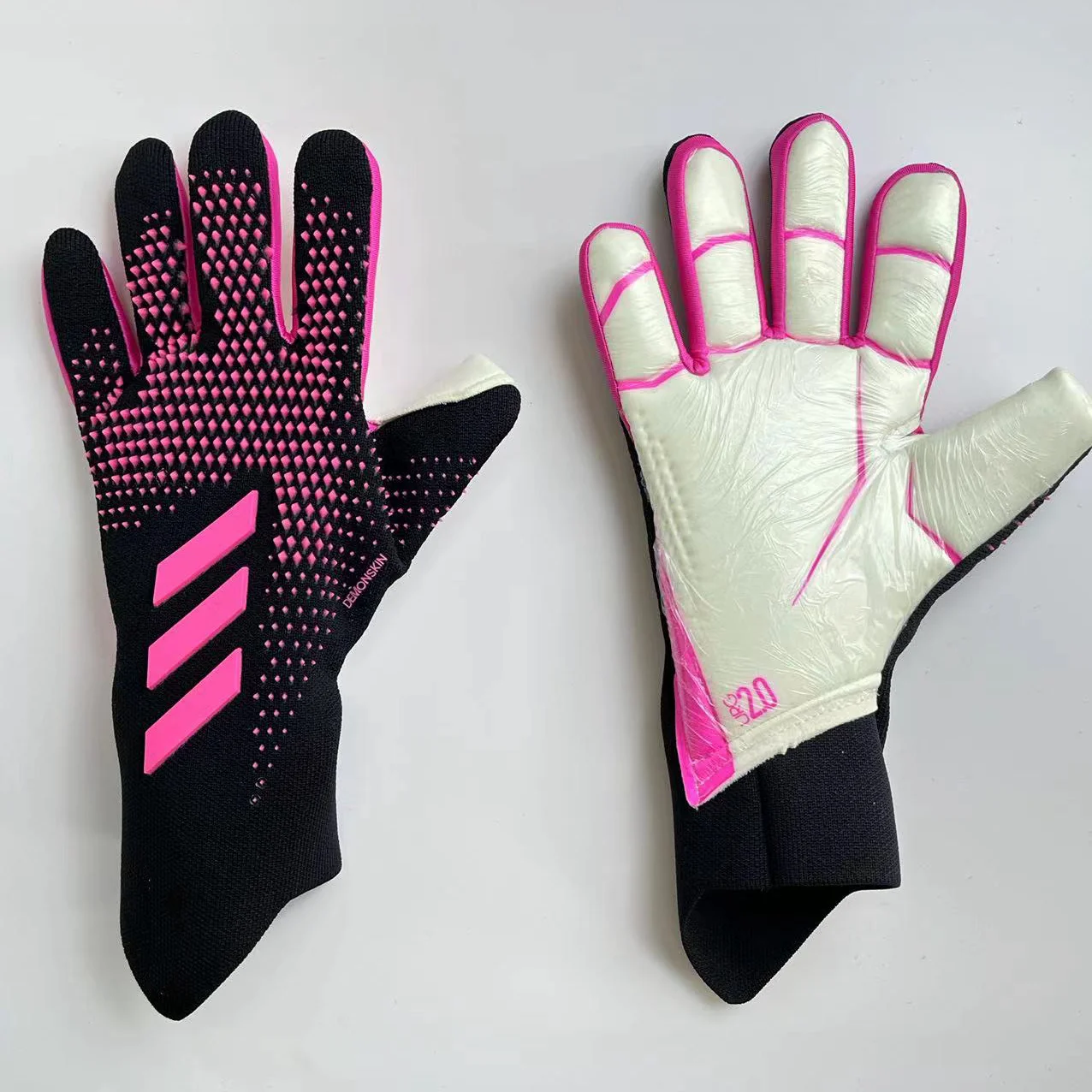 GLBZ009 Wholesale Football Gloves Professional Latex Training Goalkeeper Gloves Kids Adult Universal Goalkeeper Gloves