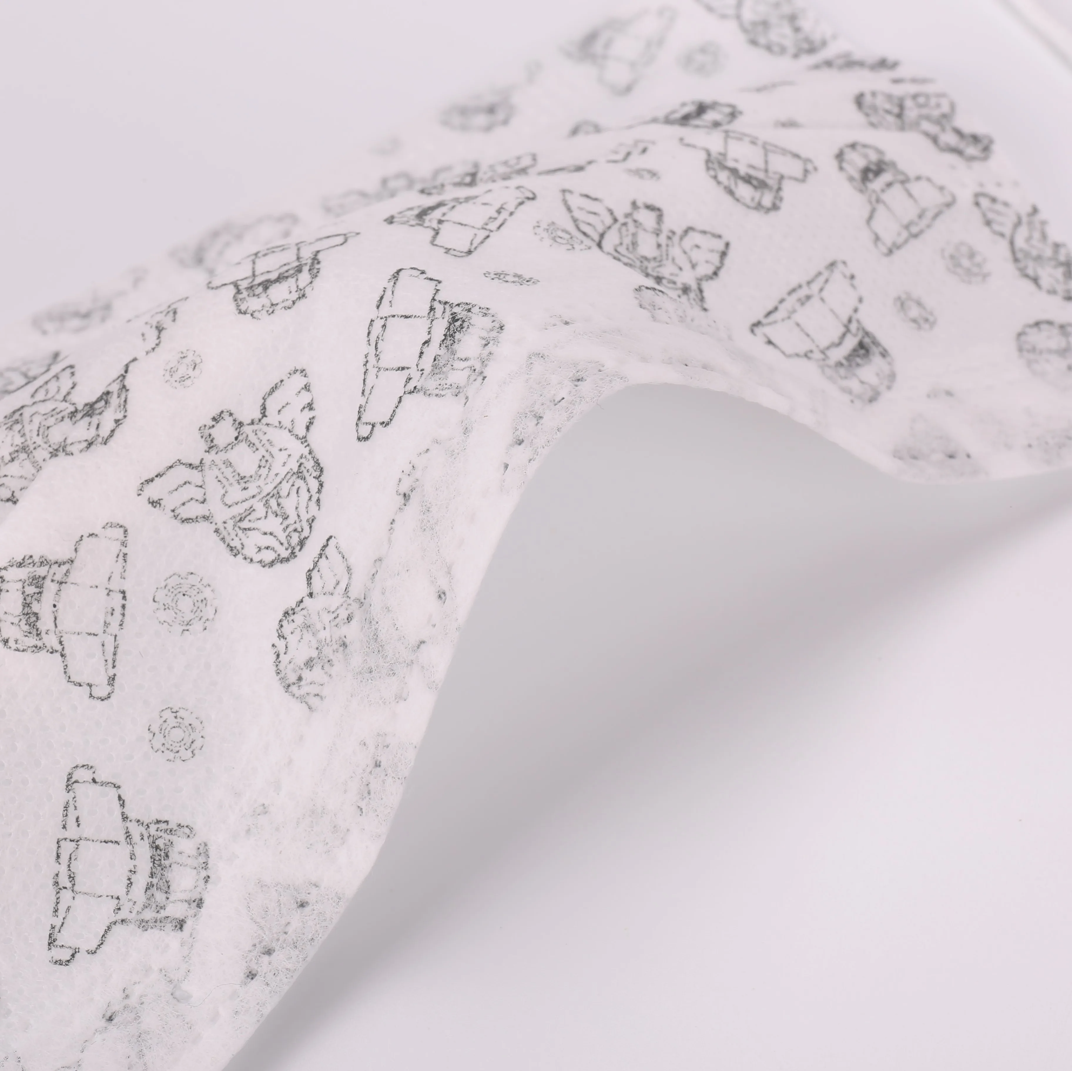 Wholesale Eco Friendly Custom Design Printed Disposable 3-ply Personal Protection Face Mask with Logo