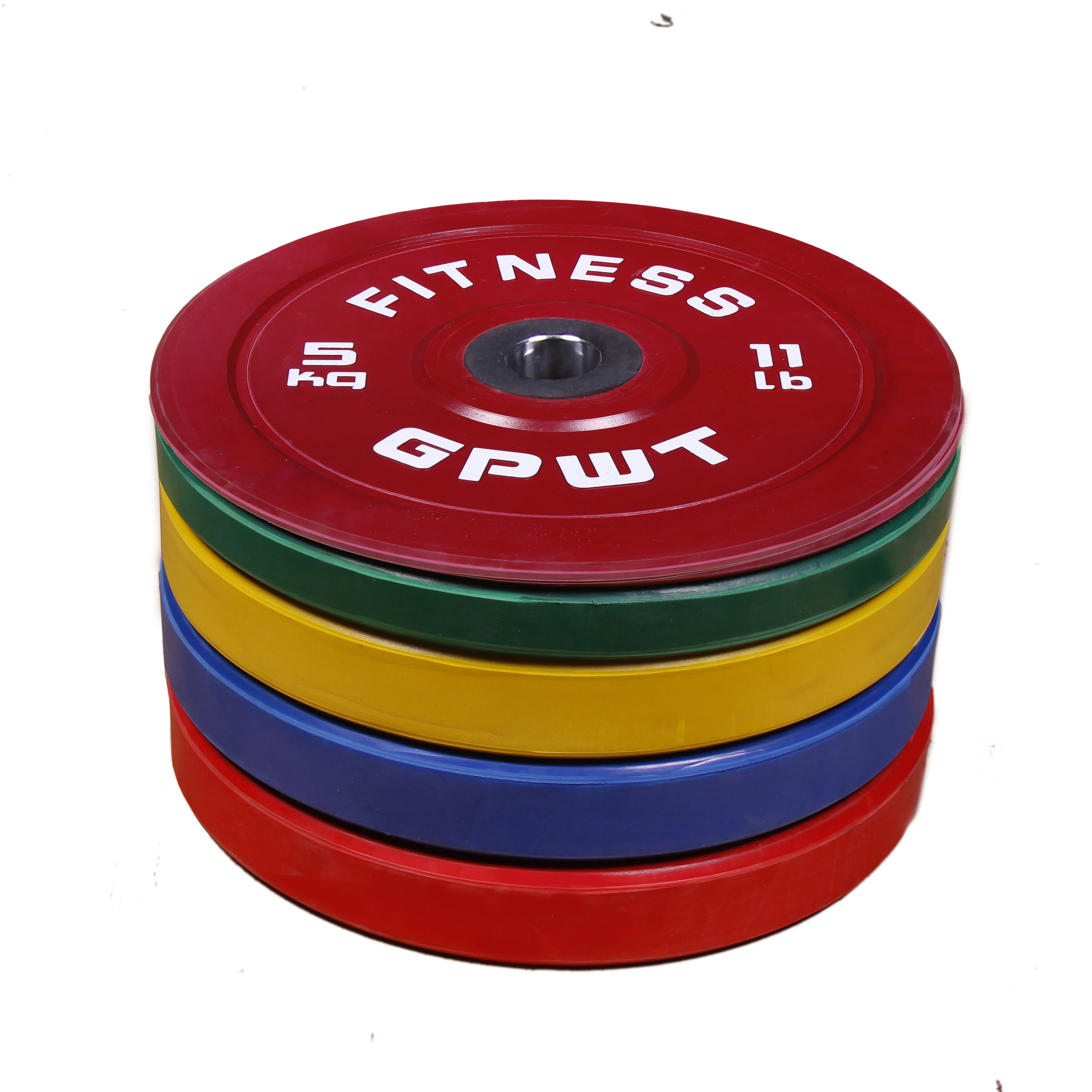 factory direct sale Professional durable sportsman multifunction colorful rubber bumper plate