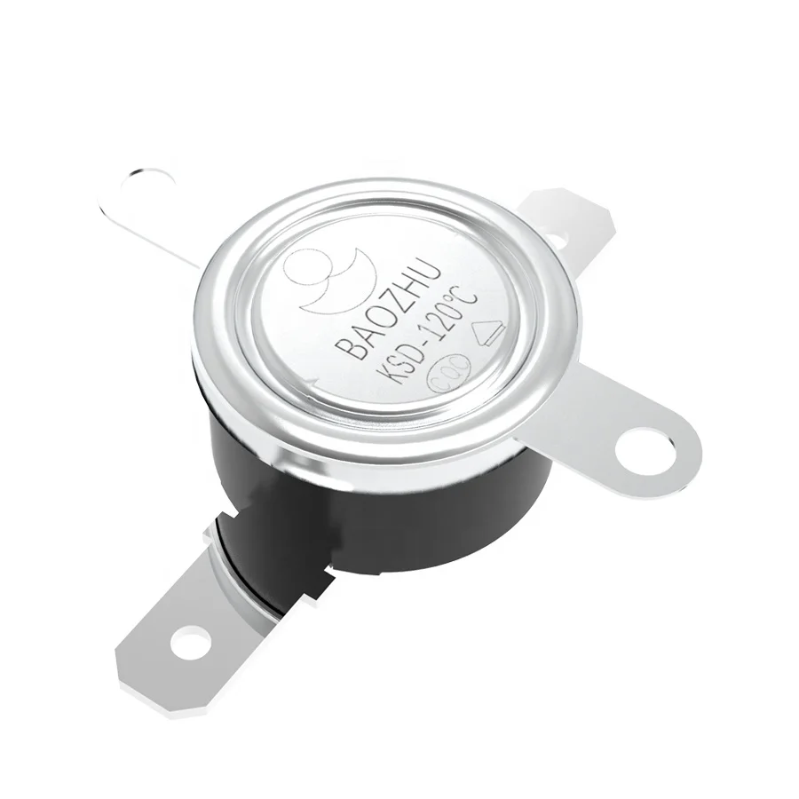 Snap Action Temperature Switch KSD301 125V 250V 10A 15A 16A Thermal Disc KSD Bimetal Thermostat