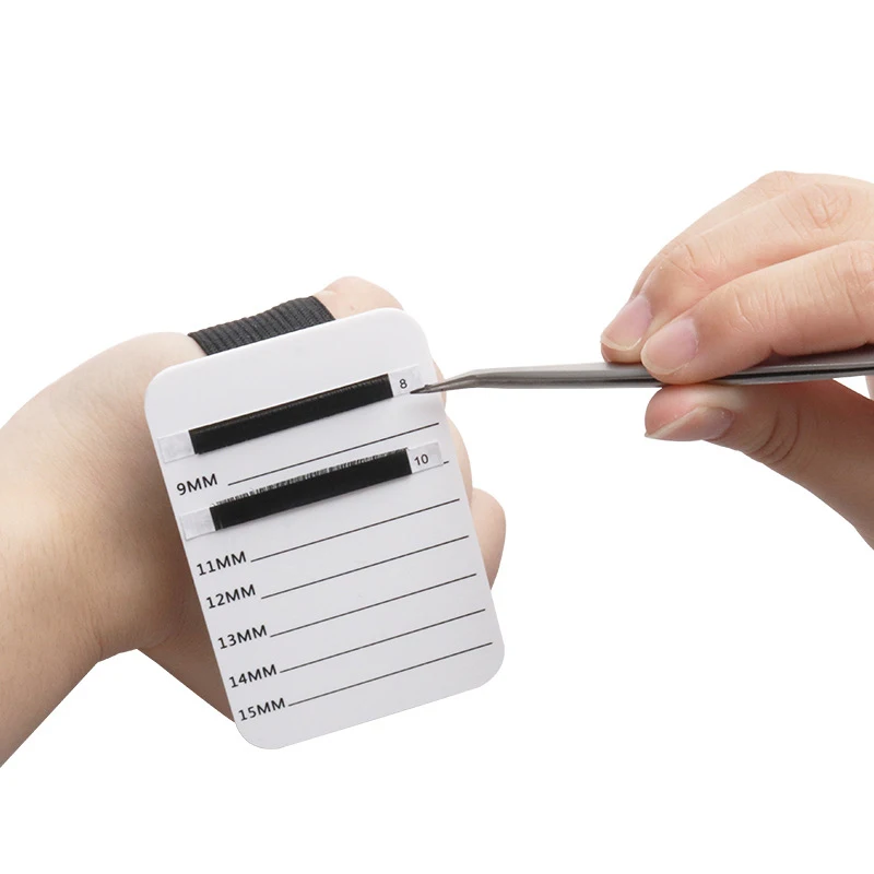 Band Lash Pallet with Adjustable Wrist Wrap Convenient Adjustable Eyelash Extension Handheld Pallet High Quality Eyelash Pallet