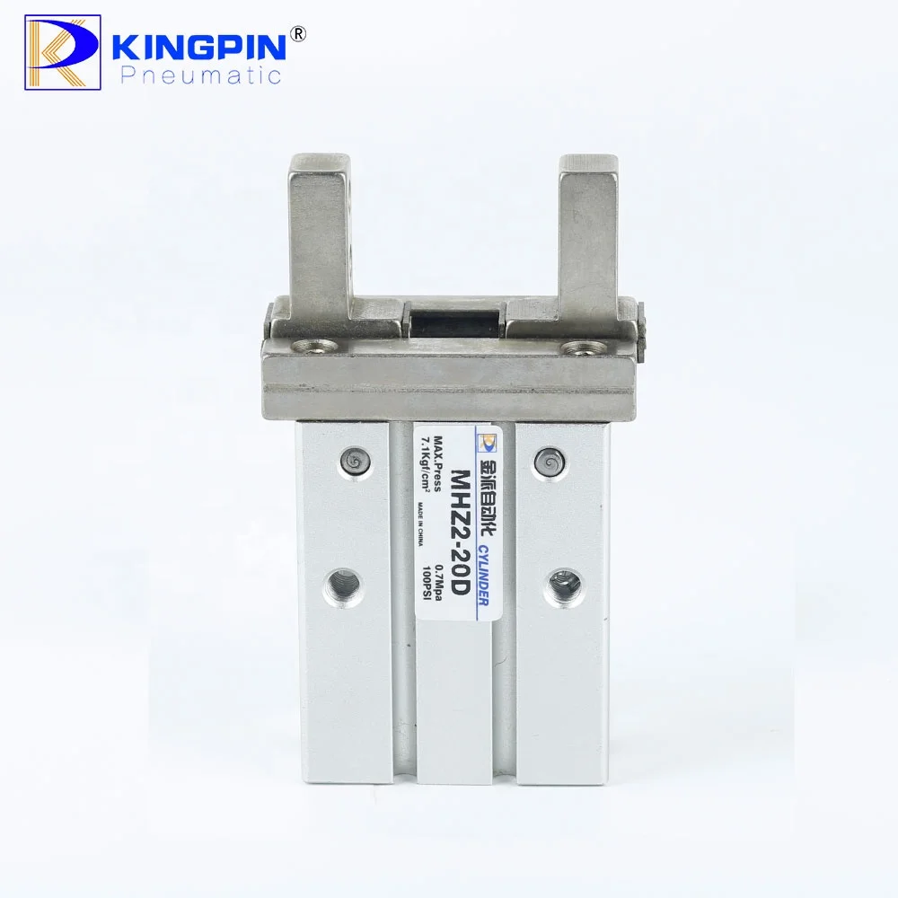 MHZ2 Series Pneumatic Finger Gripper Cylinder SMC Air Parallel Reliable quality standard pneumatic silvery air gripper