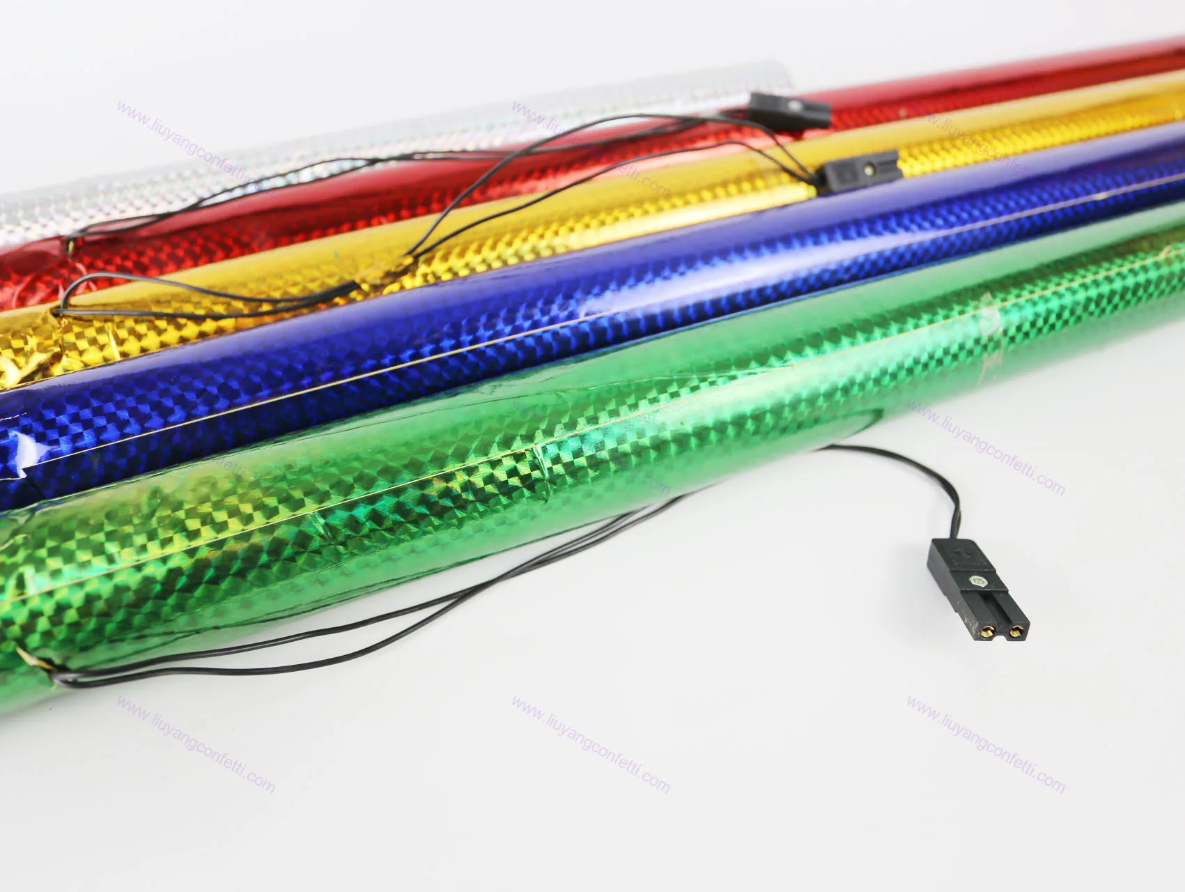 High Quality Factory 80cm Fireproof Paper Christmas streamer Wedding Electric Shooter Confetti Cannon Party Popper
