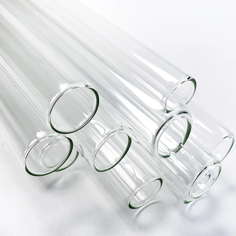 free sample soda lime glass low Borosilicate Glass tube ampoule vial Clear Heat Resistance Glass Tube