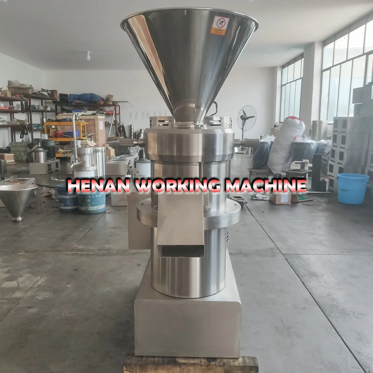 almond chickpea cocoa simsim groundnut paste chocolate making peanut grinding colloid mill chickpea paste making machine
