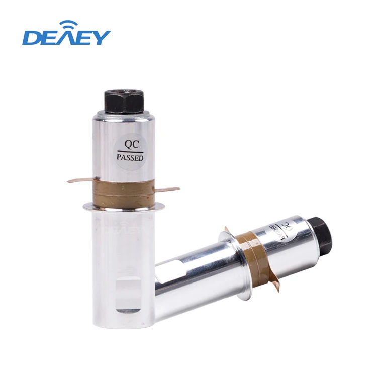 2021 hot sale 28KHz Spot Welding Machine parts Piezoelectric Ceramic sensor Ultrasonic welding Transducer
