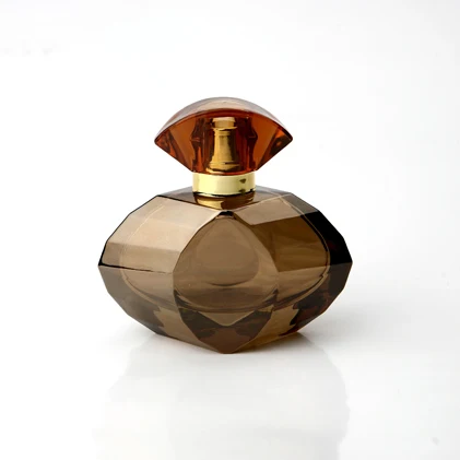 custom design empty elegant luxury cosmetics packaging 100ml glass perfume bottle