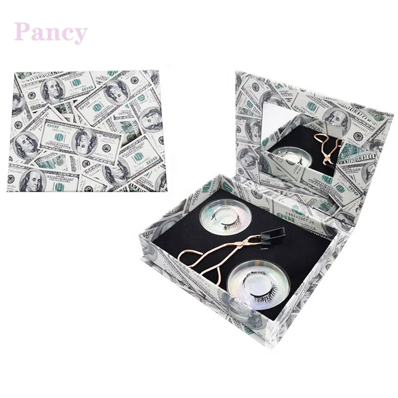 
2021 magnet lashes with tweezer fast shipping magnetic false eyelashes private label magnetic eyelash kit 