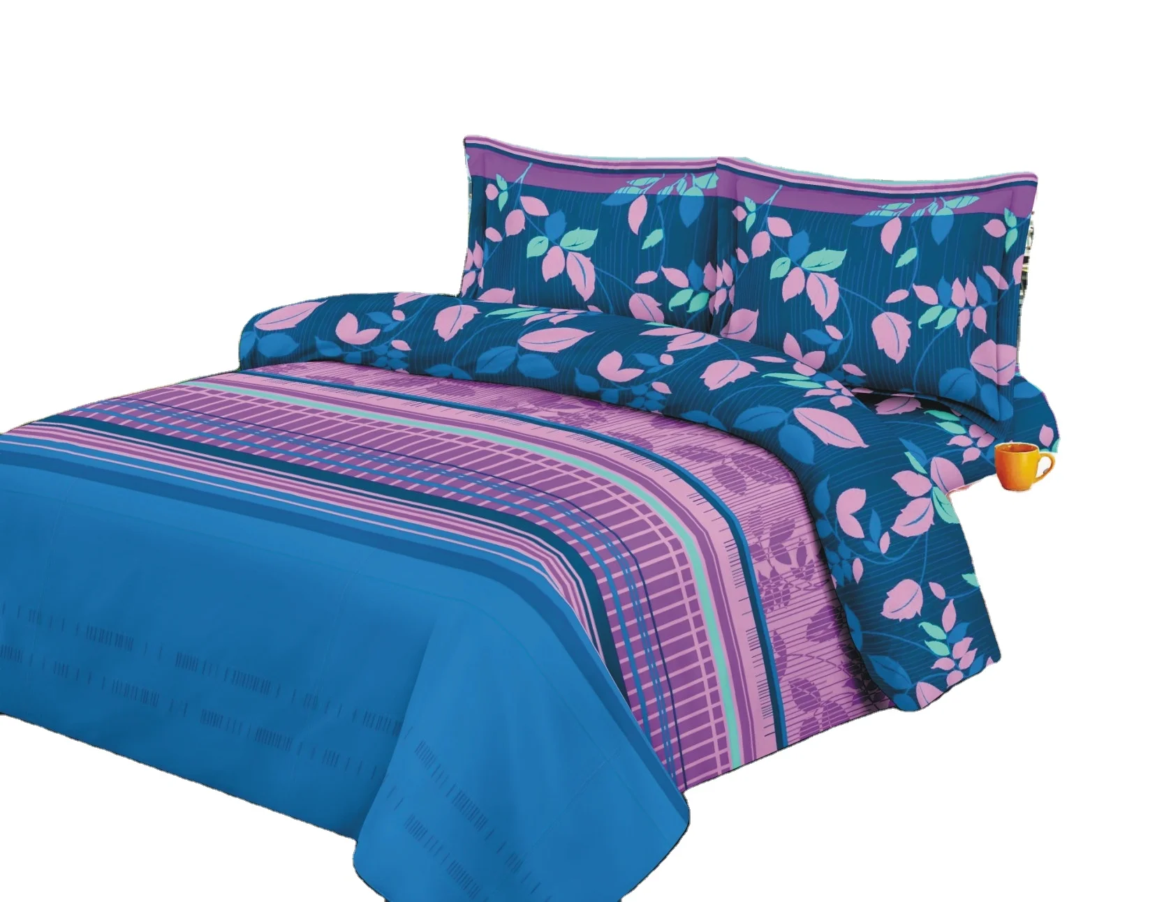 CUSTOM PRINTED BRUSHED MICROFIBER TWILL FABRIC IN 100% POLYESTER