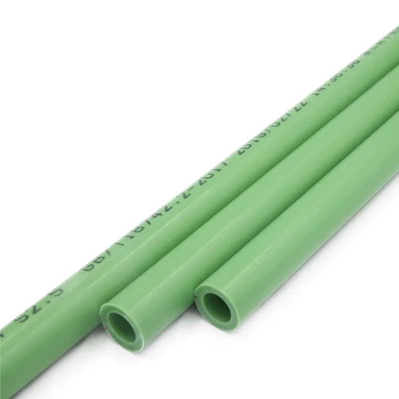 Hot Sale PPR Water Pipe DIN8077/8078 PN12.5 Plastic Tube Ppr Pipe Fittings for Water Industry