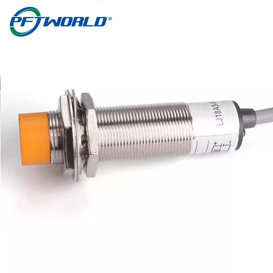 LJ18A3-8-ZBY LJA18M-10P1 Sensing Distance 10MM PNP NO 3 Wire Non-flush Mounted Metal M18 Inductive Proximity Sensors