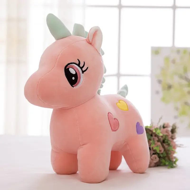 Super Cute Pink Best Made For Kid Stuffed Soft Big Stuff Blanket White Plush Pacifier Unicorn Animal Pillow Baby Appease Toy