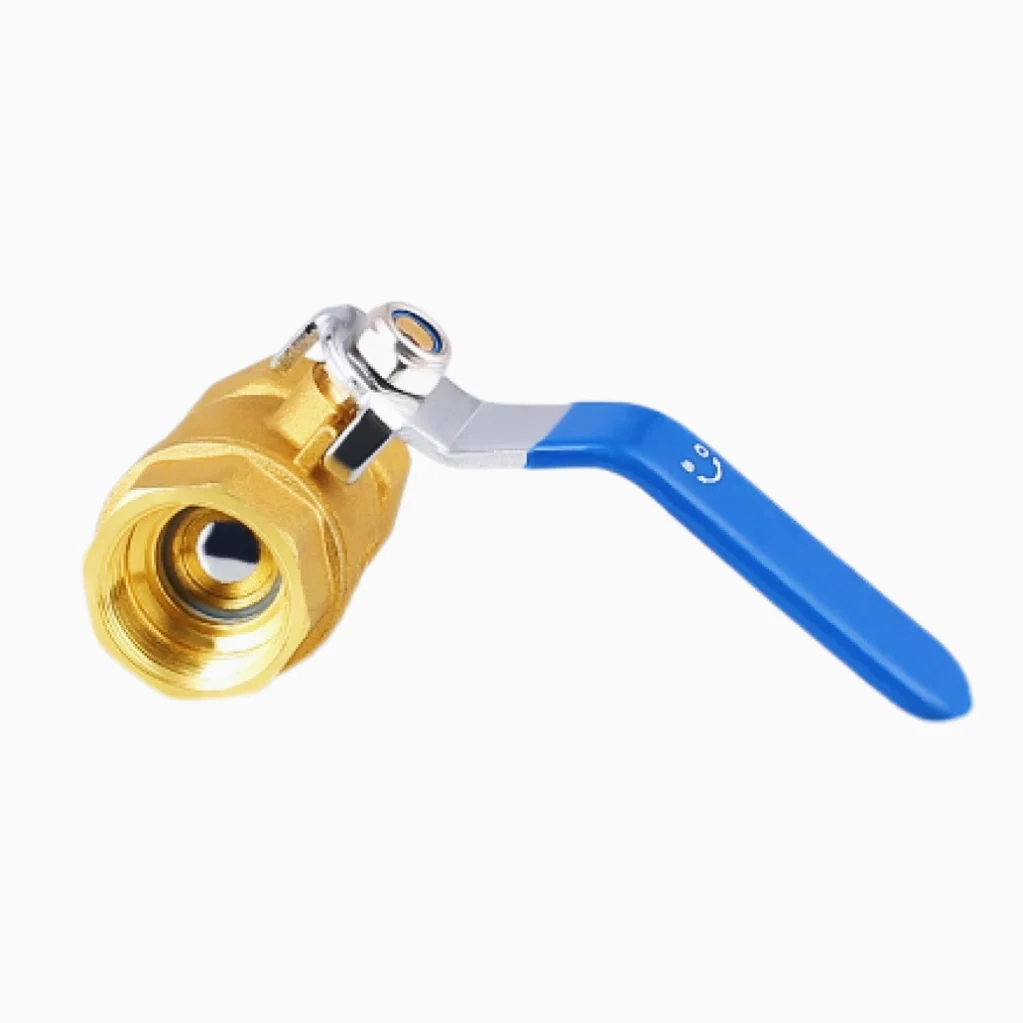 Factory Direct Sale long handle high pressure brass ball valve for water use