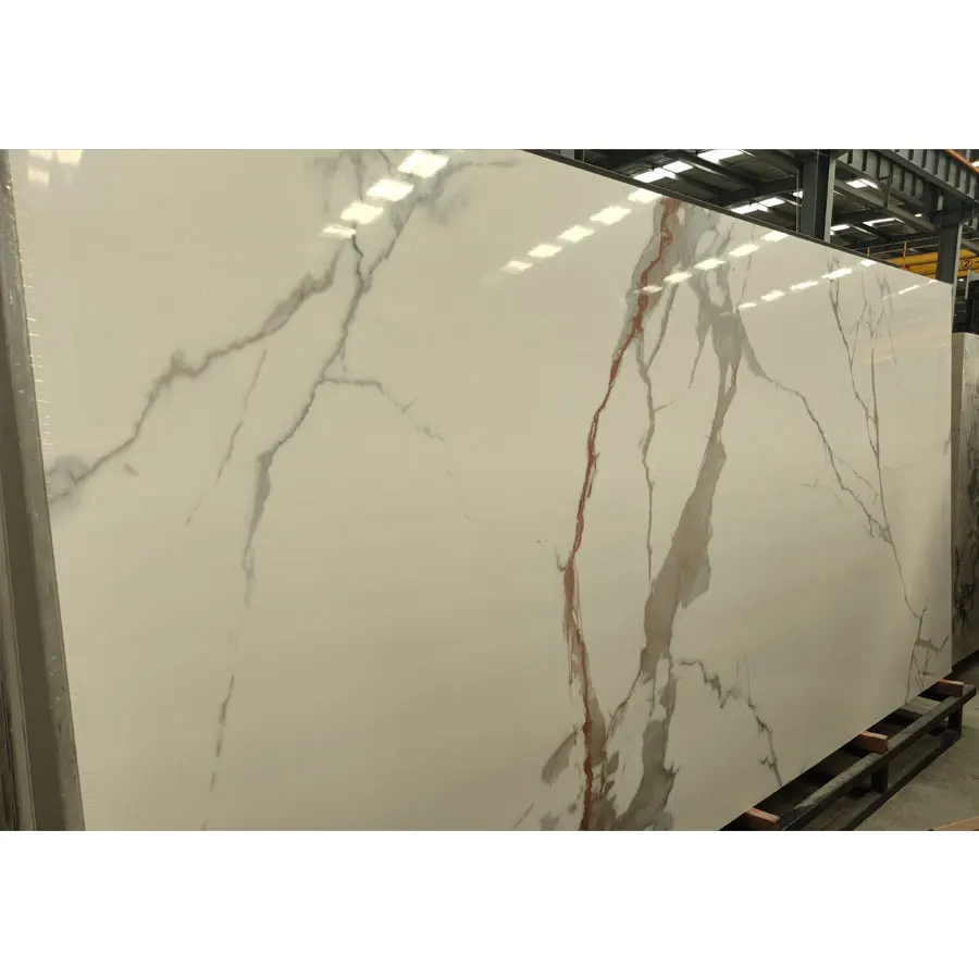 Union Sourcing Sintered Stone Ceiling Tiles Paving Slabs 900 x 450 Calacatta Oro Marble Porcelain Slab