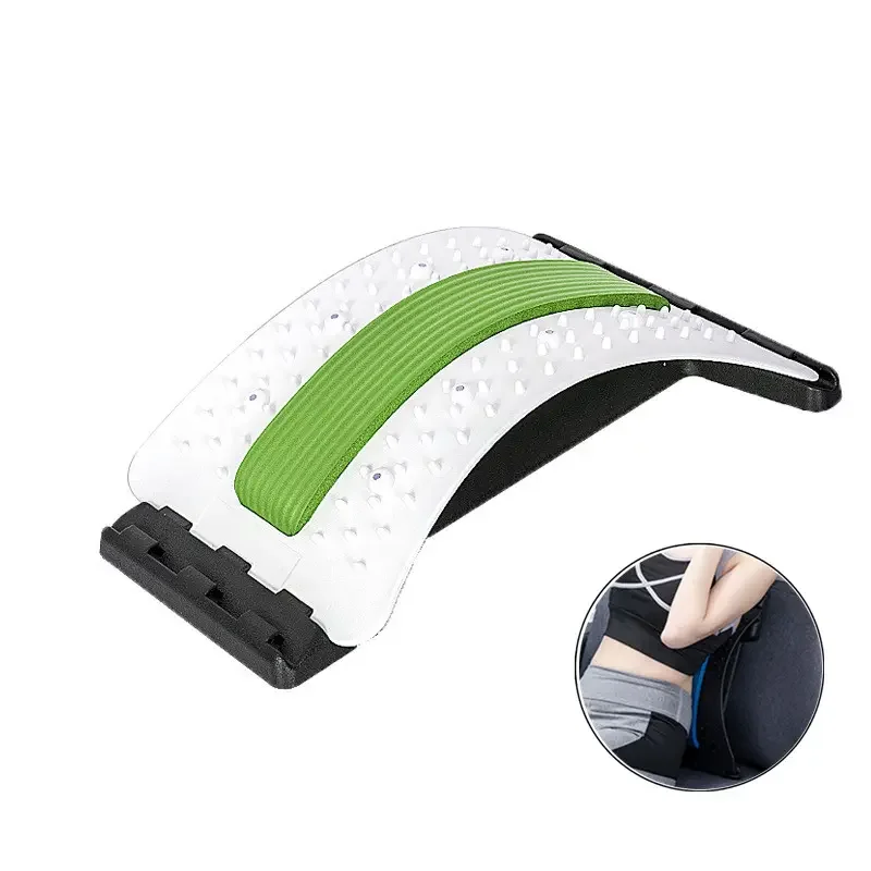 High Quality Back Cracker Spine Stretcher Spine Deck Back Stretcher for Pain Relief Decompression Lumbar Stretcher Device