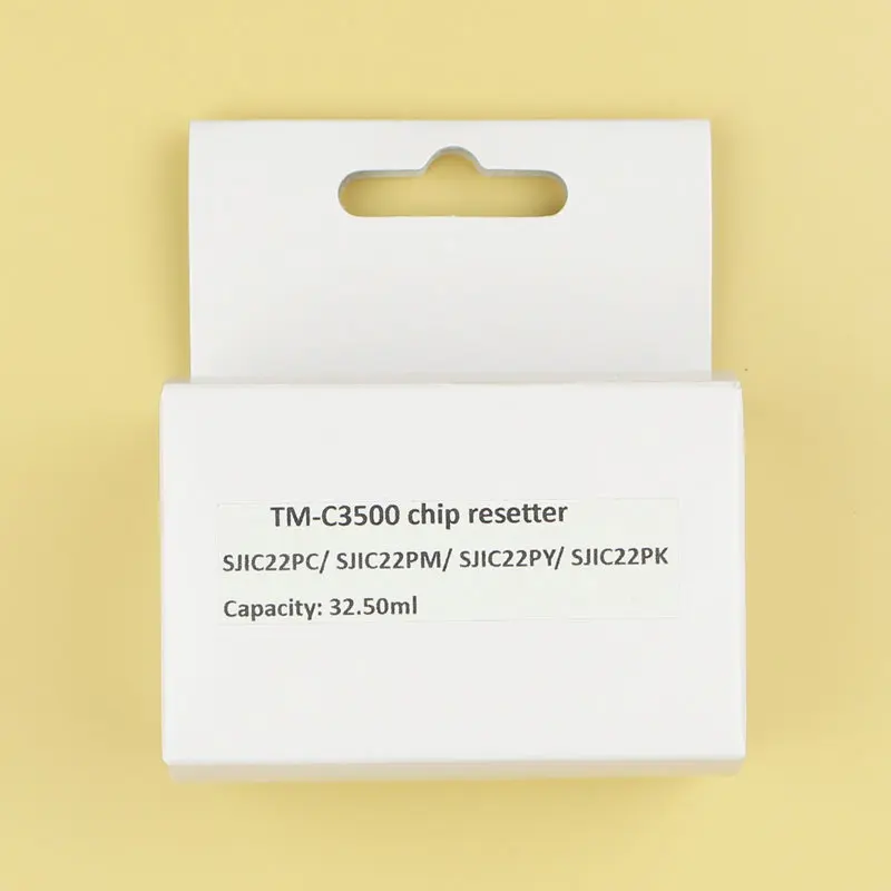 Printer Chip Resetter Kit for Epson TM-C3500 3520 3510 Cartridge Model SJIC22P Printing IC Chip Resetter Print Reset Chip Kits