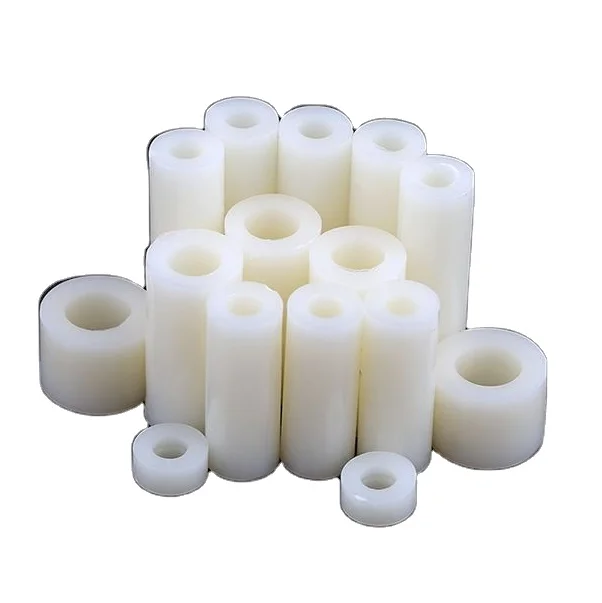 Nylon Plastic Pipe Round ABS Isolation Column PBC Support Spacer