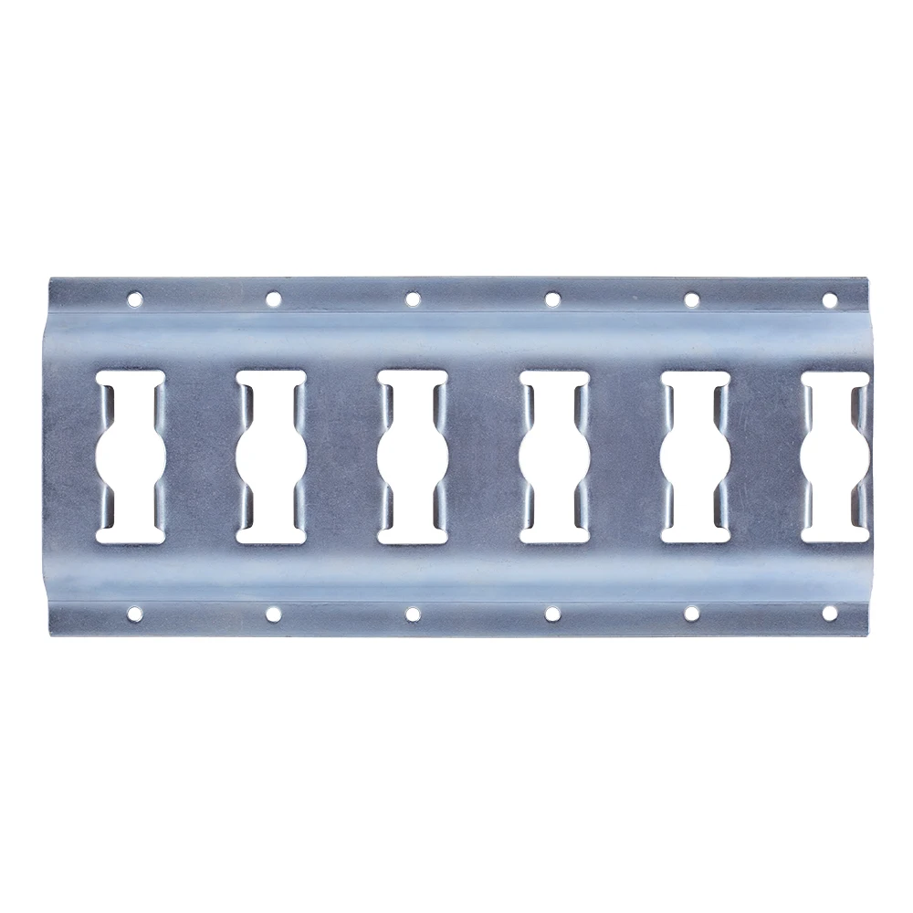 Грузовое оборудование, логистическая Тяговая рейка, оцинкованная сталь, 10 дюймов, горизонтальный грузовик, E-track