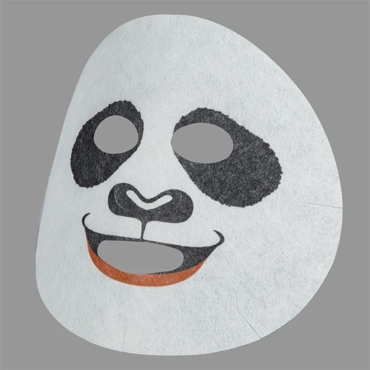 Printing customized pattern design sheet mask manufacturer facial paper mask sheet