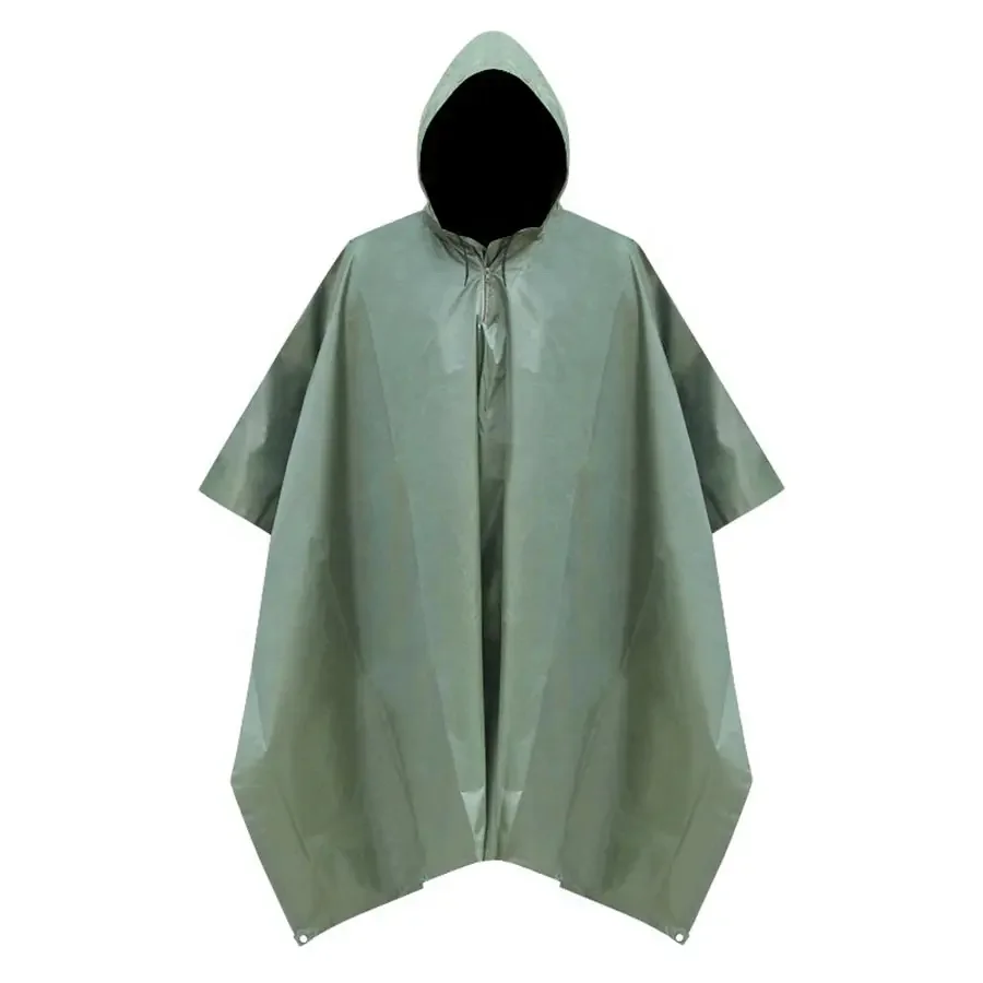 Waterproof Rain Ponchos Hiking Rain Jackets, Reusable Rain Coats for Outdoor Activities