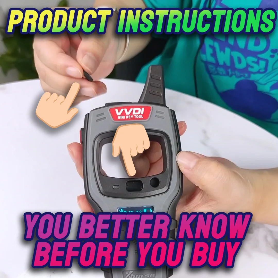 Xhorse VVDI Mini Key Tool Remote Key Programmer Global Version With ID48 Free Daily Token One Year