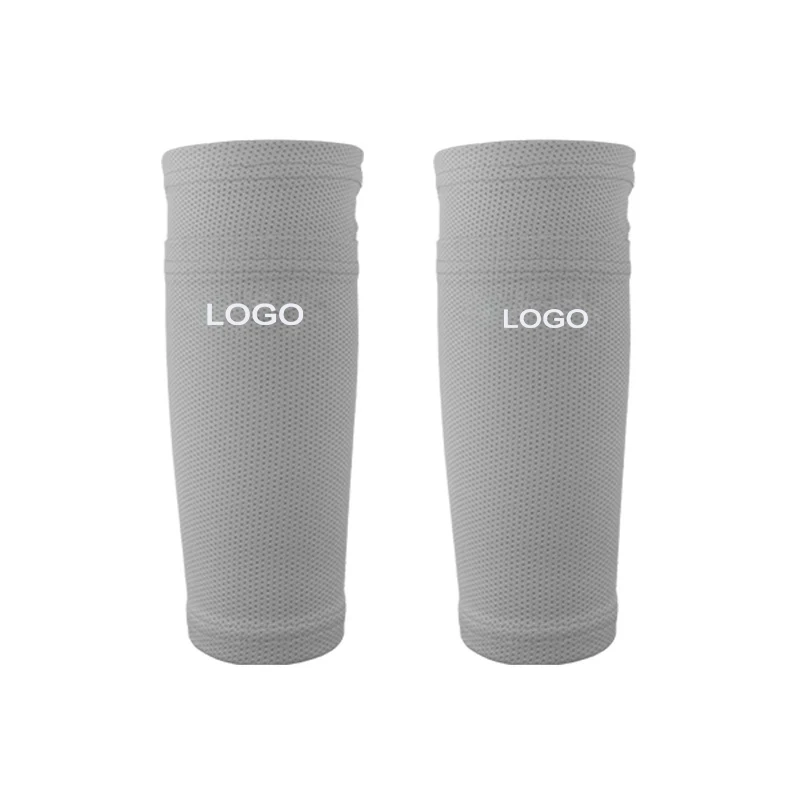 Factory Custom Elastic Soccer Shin Guard with Leg Guard Plate Flapper Sock Inserts Protective Football Gear Cycling Football Use