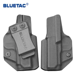 Bluetac High Quality Tactical Concealment Kydex IWB Invisible Gun Holster Adjustable Cant Holster Assemblable Optics