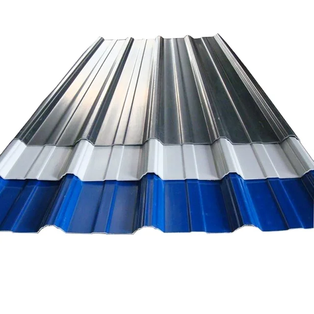 Color Coated Colorful Roof Steel Tiles Galvanized Galvalume Roofing Corrugated Steel Ppgi Ppgl Metal Zinc Tile Roof Sheet