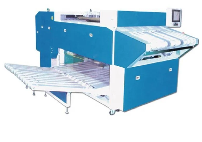 Towel folding machine with stacking function