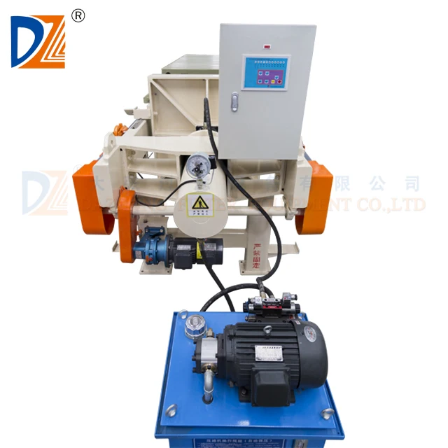 
DZ Sales Water Treatment High Pressure Automatic Filter Press Machine 