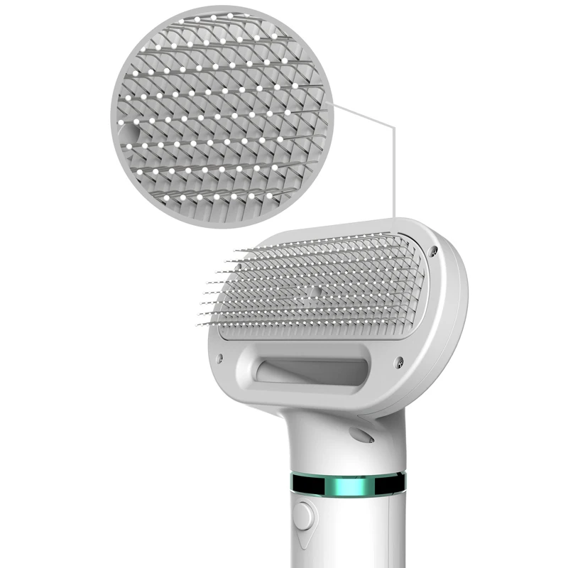 Wholesale Hot Multi Function High Quality Cat Dog Hair Removal Electric Pet Hair Comb Dryer Pet Comb