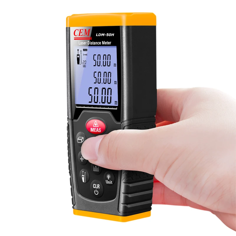 CEM LDM-50H Handheld Smart Digital Laser Measure Distance Meter