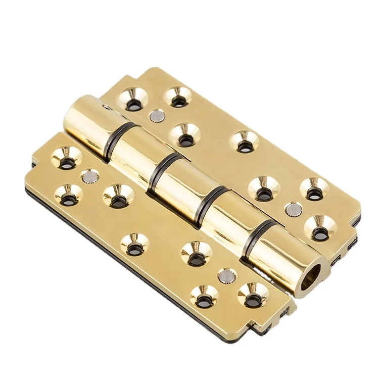High Quality ISO9001 custom modern Gold profile  Heavy Duty Aluminum Folding Door  Hinge For Gates