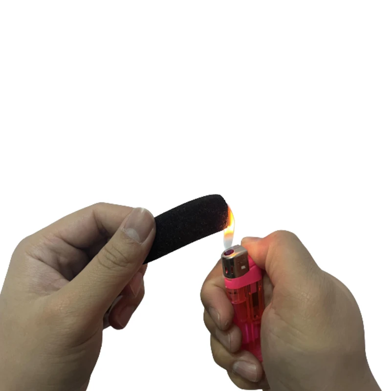 Flame retardant hook and loop fastener tape magic hook and loop black fire resistant belt sewn hook and loop