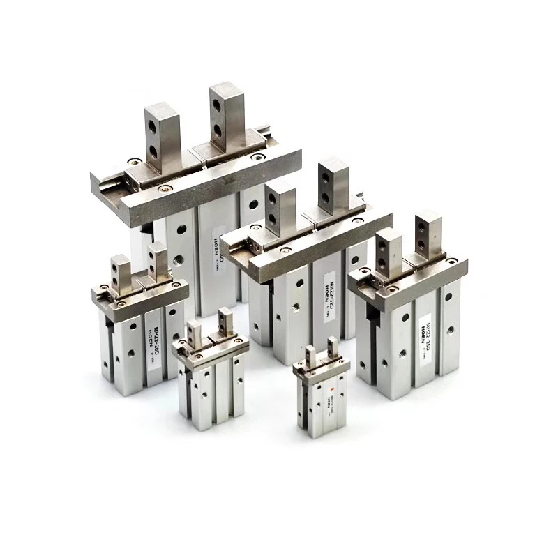 MHZL2 Flat Type Long Stroke Finger Soft Air Gripper Pneumatic Cylinder MHZL2-10D3  MHZL2-16D3 MHZL2-20D3 MHZL2-25D3