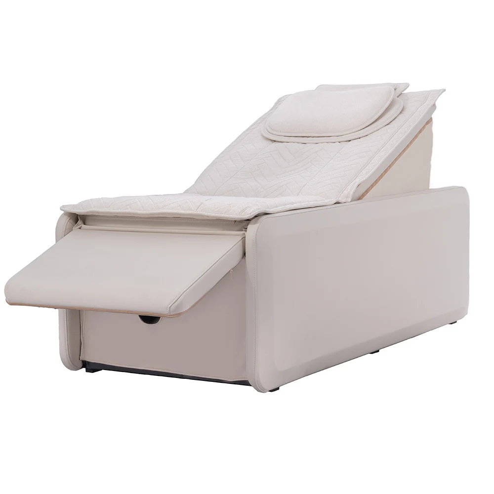 luxury massage bed adjustable backrest lifting device/chair salon beauty massage tables & beds