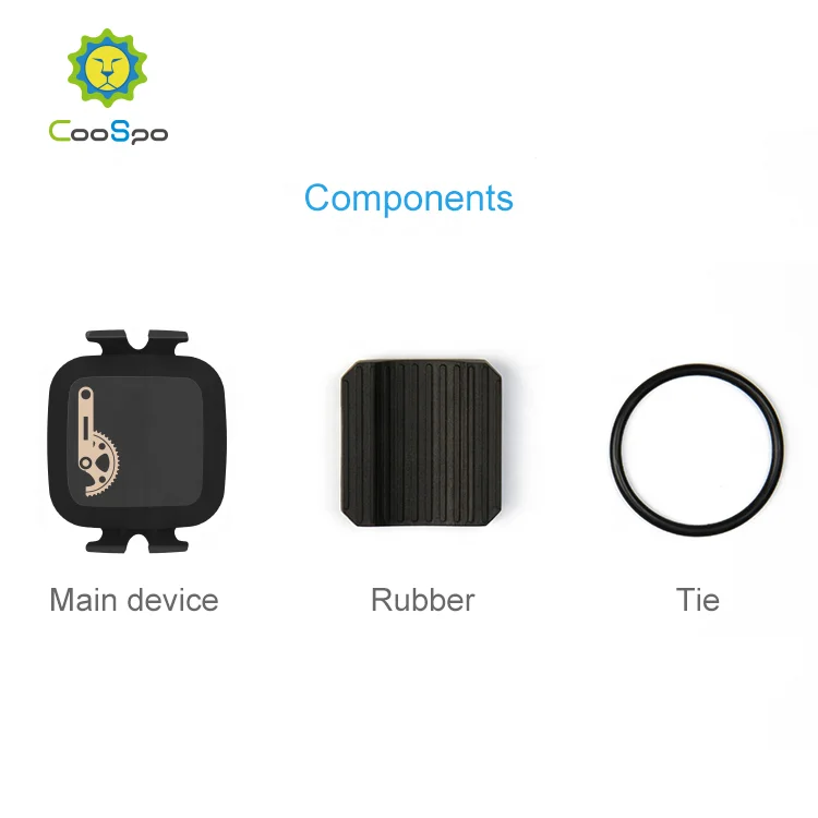 CooSpo Bluetooth ANT+ Cycle Speed Cadence Sensor for Garmin Bike computer