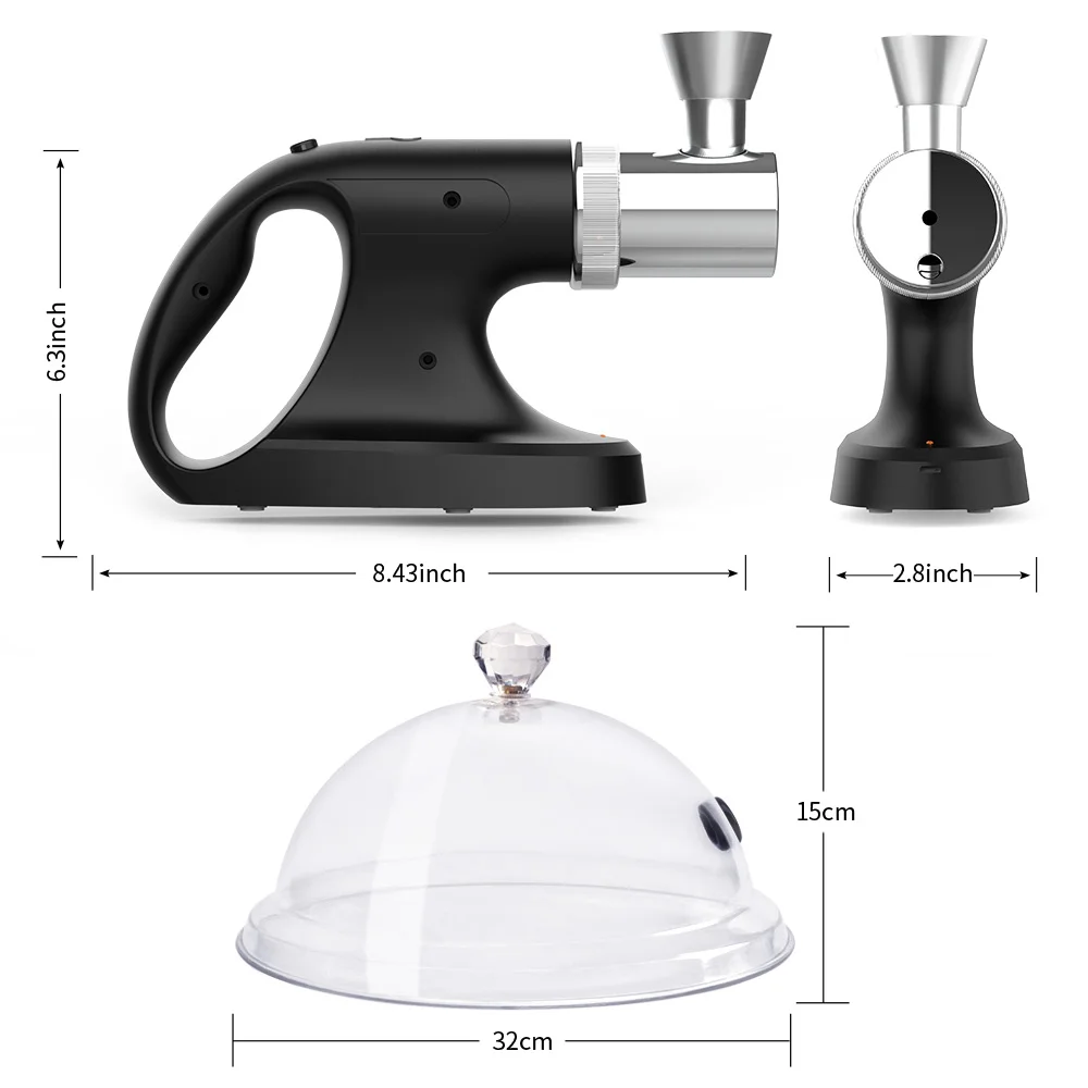 New Orleans Taste Wood Burn Kitchen Camping Food & Drinks Smoke Infuser