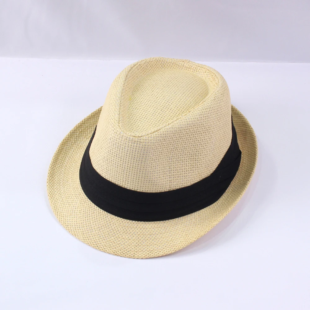 Высококачественная соломенная ковбойская шляпа с индивидуальным логотипом, летняя пляжная шляпа из Западной рафии, модная дизайнерская Панама