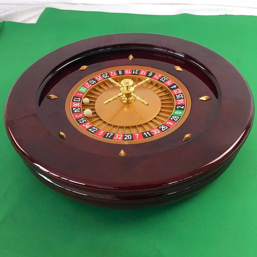 20inch Deluxe Wooden High Glossy Roulette Wheel