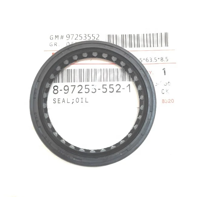 XTSEAO POS NBR oil seal 8-97253-552-1 REAR COVER OIL SEAL 50.5*63.5*8.5 for  ISUZ U