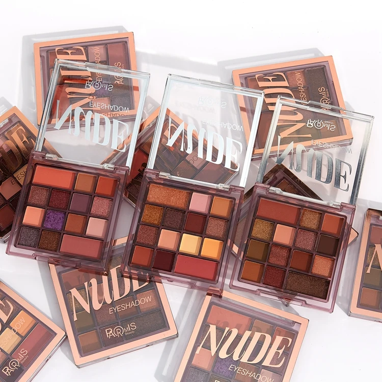 Wholesale Eyeshadow Makeup Kit High Pigmented 14 Color Eyeshadow Palette Nude Glitter Eyeshadow Palette