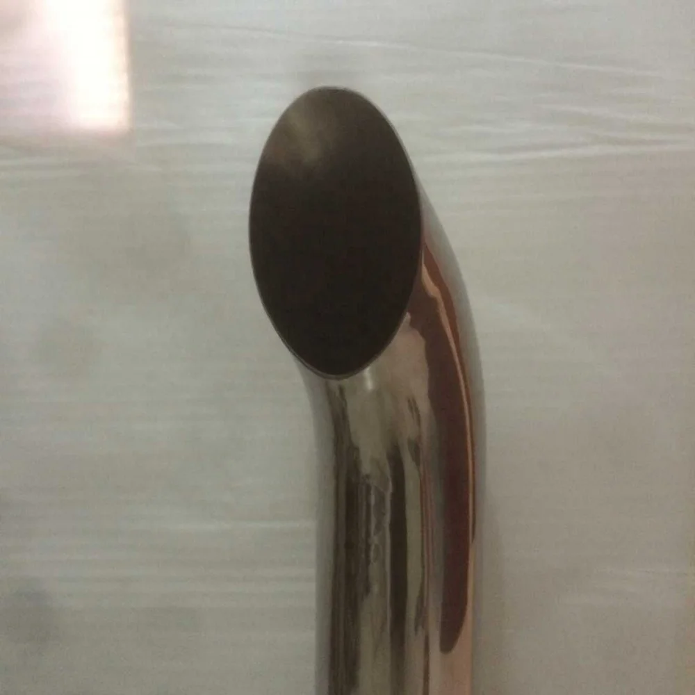 Stainless steel Cut Style Diesel Truck Exhaust Pipe Chrome Stack