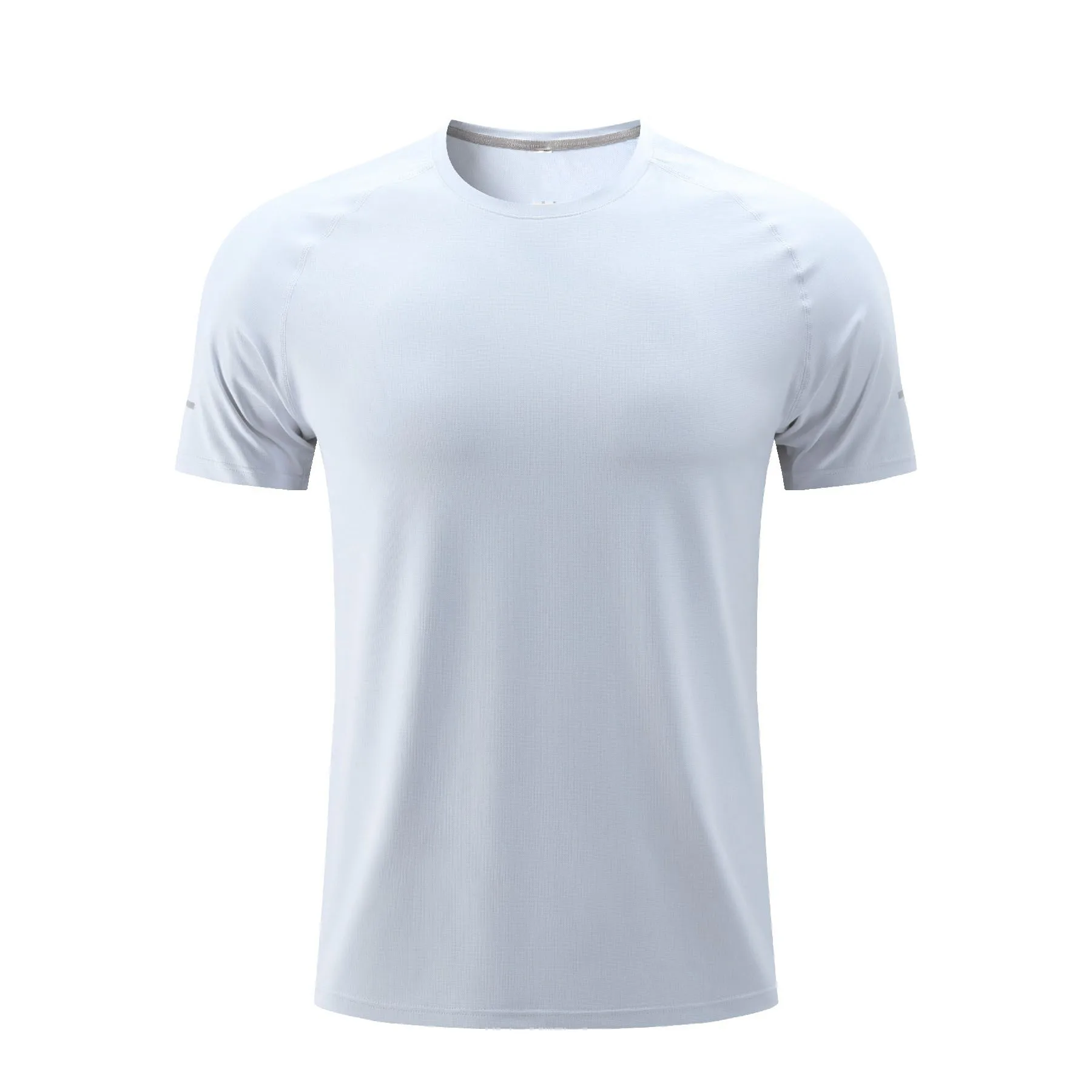 wholesale custom polyester Quick Dry Short Sleeve Sport T Shirt Gym Jerseys Fitness exercise Clothes Gym Sports Marathon t shirt